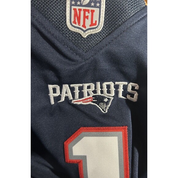 Cam Newton #1 NE Patriots Nike On Field Navy Jersey Men’s Sz XL New w/tags - Picture 6 of 6
